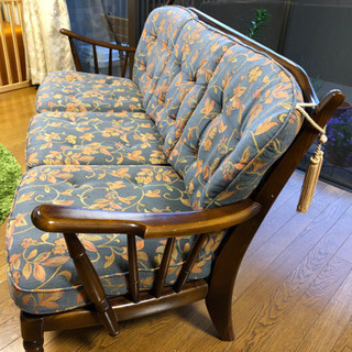 karimoku カリモク　コロニアル　ソファ 中古 Karimoku カリモク コロニアル 3人掛け ソファ