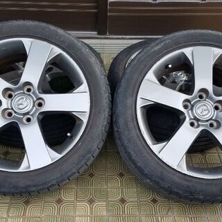 【お買い上げありがとうございました。】マツダプレマシー純正　17...