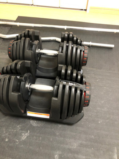 バーベル、ダンベル、バーベルラック、アジャスタブルベンチセット売り