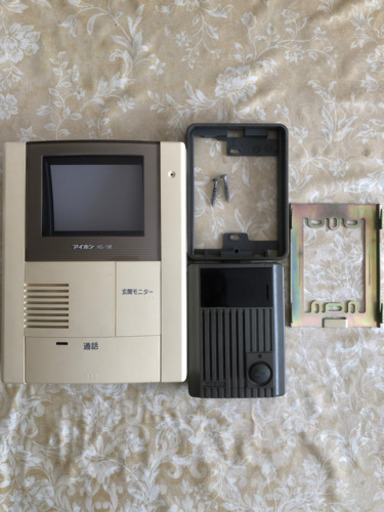 玄関用ドアホン。アイホン製中古　動作確認済