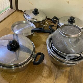 鍋・ざる・ボール・食器その他【全て無料】