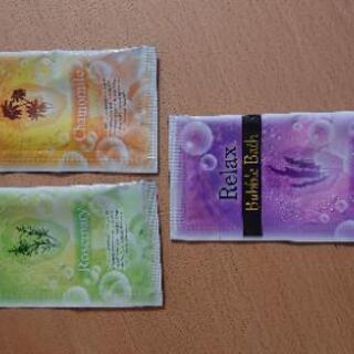 [7/1]リラックスバブルバス泡風呂タイプの入浴料3袋