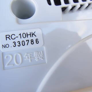TOSHIBA 炊飯器 RC-10HK　IH　2020年製の画像