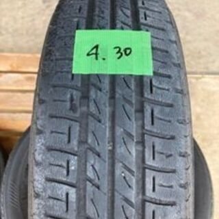 【交渉中】ブリヂストン SNEAKER 155/65R14  4本　ジャンクの画像