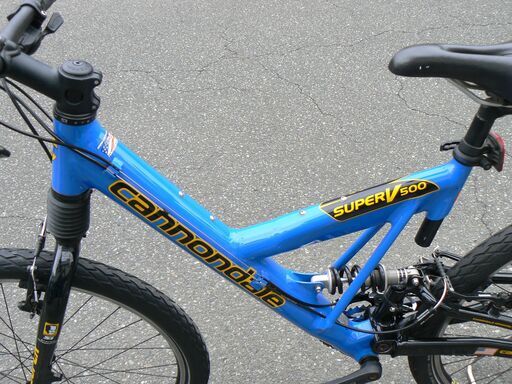 整備済・VINTAGE】Cannondale キャノンデール□SUPER V500□ブルー