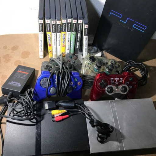 ps2 薄型　ソフト　コントローラー　まとめ売り　プレステ2