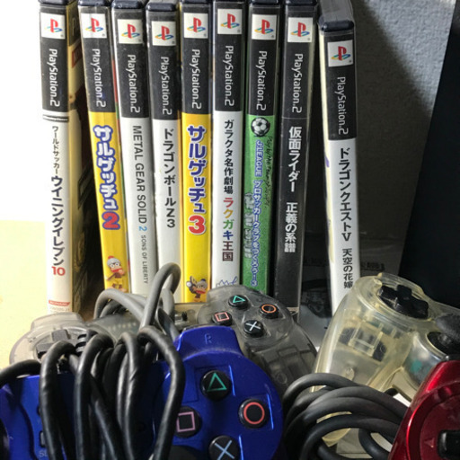 ps2 薄型　ソフト　コントローラー　まとめ売り　プレステ2 