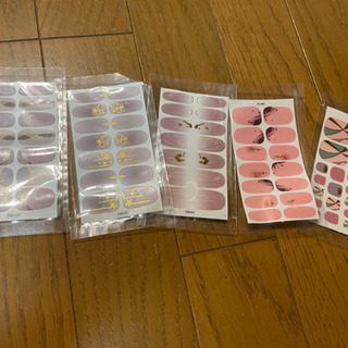 新品　未開封　ネイルシール　5枚セット