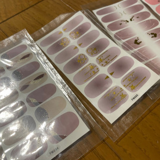 新品　未開封　ネイルシール　5枚セットの画像