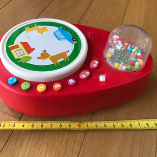 【最終処分価格】楽しい！　たたく！みる！きく！ おとあそびたいこ（ベネッセ こどもちゃれんじ）の画像