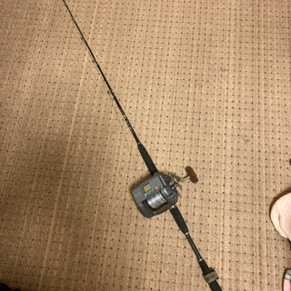 イカ釣り用竿　電動リールセット