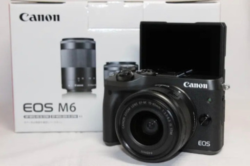 CANON EOS M6 レンズキット・ミラーレスカメラ