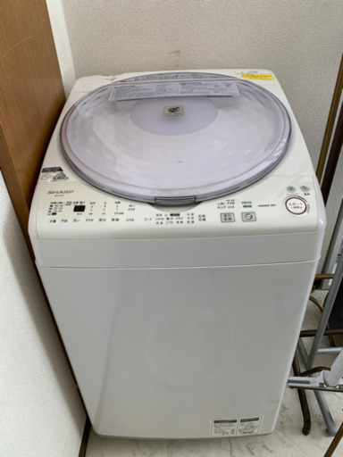 SHARP 電気洗濯乾燥機　7キロ以上
