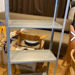 IKEA シェルフ　ベランダ収納に！