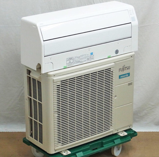 【取引完了】⑨【取付工事費込】エアコン6畳用‼️2017年製‼️富士通nocria取付販売