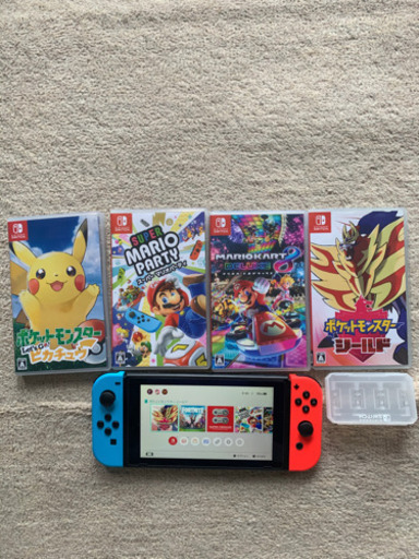 すぐに遊べる任天堂スイッチセット