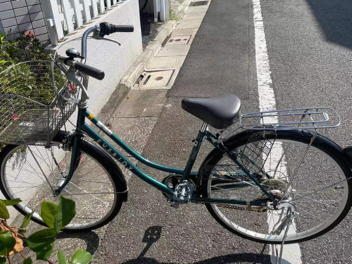 (受け取り渡し者決定)2020年6月に購入した個人用26型6段変速自転車を譲ります