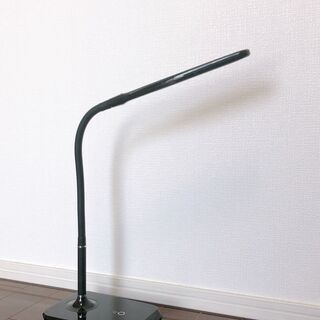 LED調光デスクライト USBポート付 ブラック