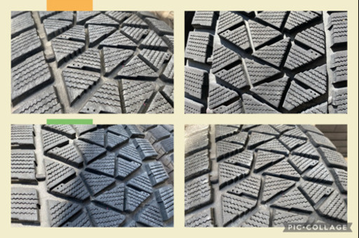 ランクル スタッドレス ブリザック 275/65R17 ホイール、ホイールナット付