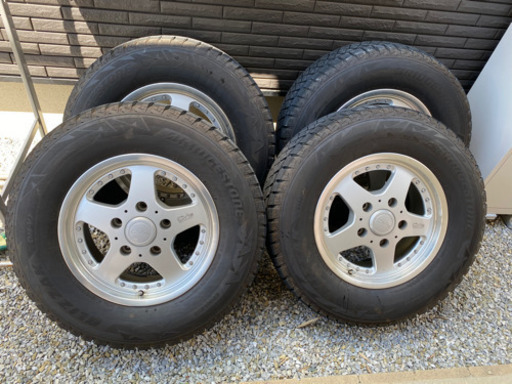 ランクル スタッドレス ブリザック 275/65R17 ホイール、ホイールナット付