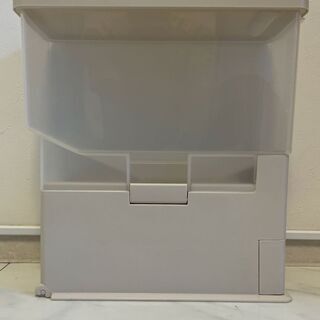 アスベル 計量こめびつ 6kg ホワイト 7504 米びつの画像