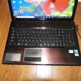 レノボ！格安PC!オンラインOK、カメラ付き使いやすいPCの画像
