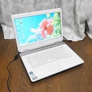 【格安】NEC LAvie ホワイト起動もんだいなし、エクセル、...