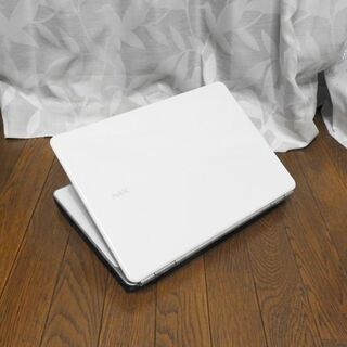 【格安】NEC LAvie ホワイト起動もんだいなし、エクセル、ワード使えますの画像