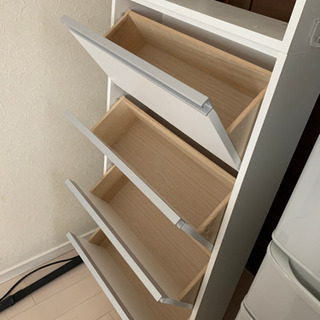 ランドリーラック収納の画像