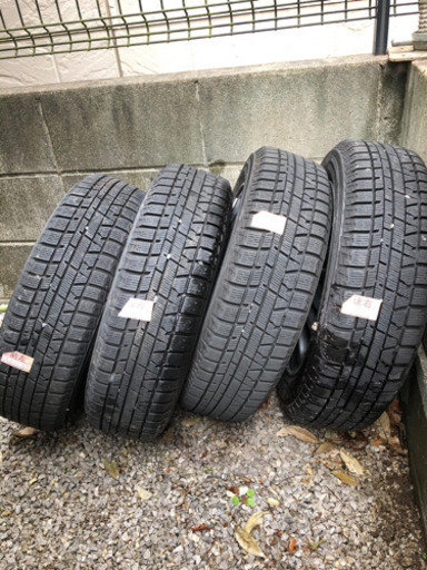 スタッドレス　YOKOHAMA　155/65R14 