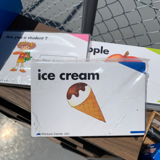 ピクチャーカード　英語の画像