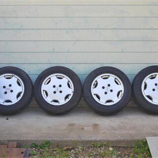 ★希少品 　★美品　★アウディ 80　★純正　アルミ　ホイール 　15インチ　4本 !　AUDI 80　195　６５　15