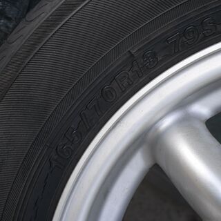 ★美品 ★MINILITE 13インチ 4J +45 PCD100 4穴　アルミホイール ミラジーノ ミニライト タント　ココア　ムーヴの画像