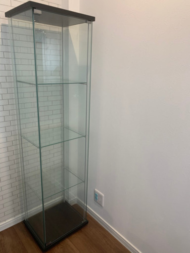 IKEAコレクションケース★ガラス★ 43x163 cm