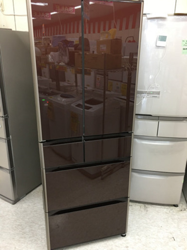 日立　475リットル冷蔵庫　2015年製　フレンチドア