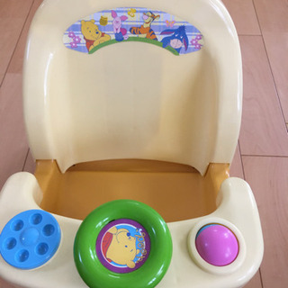 バスチェアー　くまのプーさんの画像