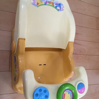 バスチェアー　くまのプーさんの画像