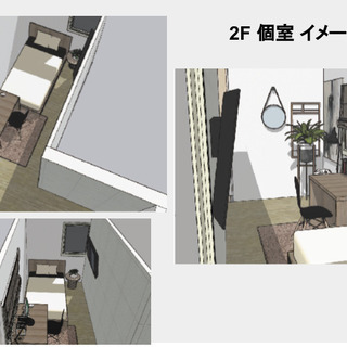 2021年秋OPEN予定!鶴岡駅徒歩5分、デザイナーズフルリノベシェアハウス！ − 山形県