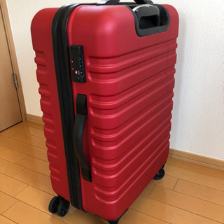 スーツケース　赤色　TSAロック