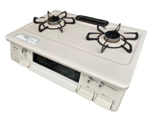 2017年製 パロマ ガステーブルコンロ シロノ 水無し片面焼き 59cm 都市ガス左強火 ナチュラルホワイト IC-N86SH-L(0501m)