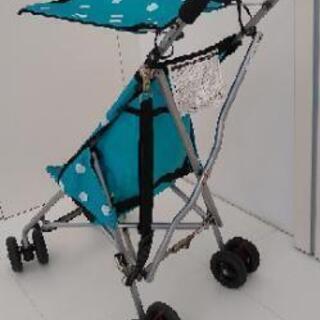 水玉のベビーカー　B型の画像