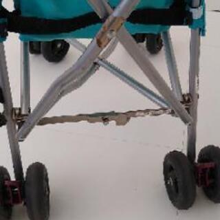 水玉のベビーカー　B型の画像