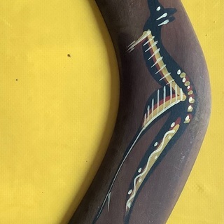 【ブーメラン　🇦🇺飾り物　差し上げます】木製で実際には飛ばせません。の画像