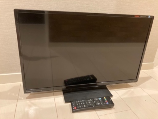 オリオン23型液晶テレビ（黒）
