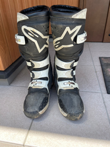 林道　オフロードブーツ　アルパインスター　tech3 サイズ8 26.5 27ぐらい