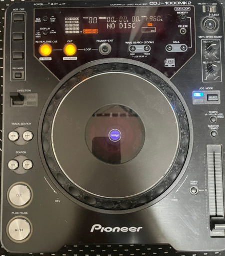 Pioneer DJ※1向けCDプレーヤー「CDJ−1000MK2」