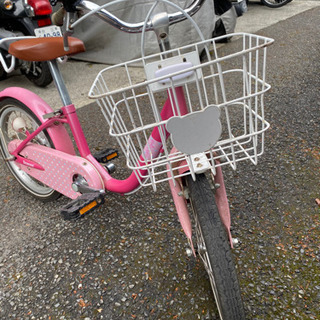 （お取引中）ベネッセ　キッズ自転車　　16型