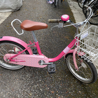 （お取引中）ベネッセ　キッズ自転車　　16型の画像