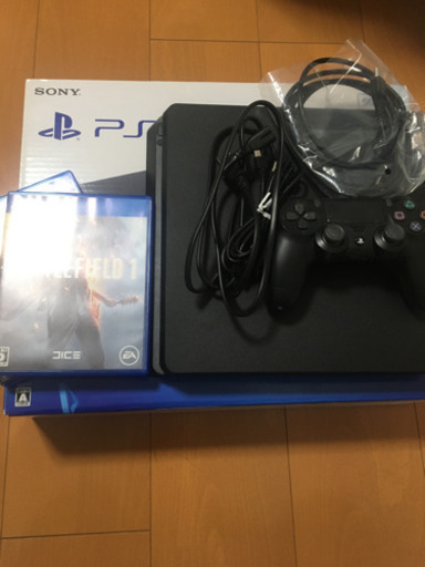 【本日/明日限定】PS4本体(1TBSSD換装済み)＋ソフト2本