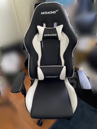 akracing 美品 ゲーミングチェア  引き取り希望 保証書有り  ★諸事情により連絡は5月6日の夜以降となります★